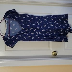 Lauren Conrad pineapple romper